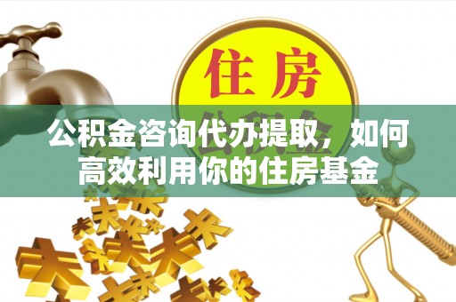 沐川公积金咨询代办提取，如何高效利用你的住房基金