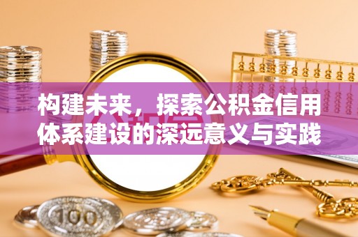 沐川构建未来，探索公积金信用体系建设的深远意义与实践路径