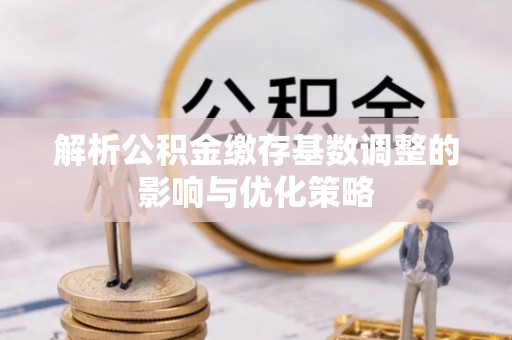 沐川解析公积金缴存基数调整的影响与优化策略