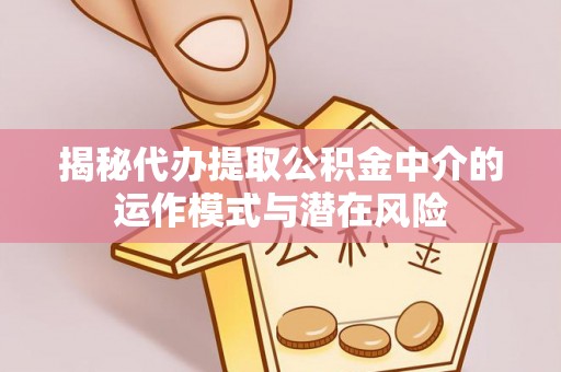 沐川揭秘代办提取公积金中介的运作模式与潜在风险