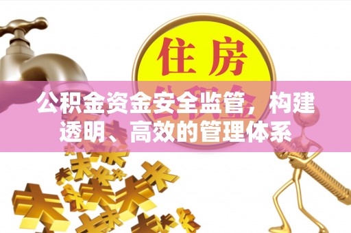 沐川公积金资金安全监管，构建透明、高效的管理体系