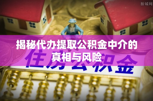 沐川揭秘代办提取公积金中介的真相与风险