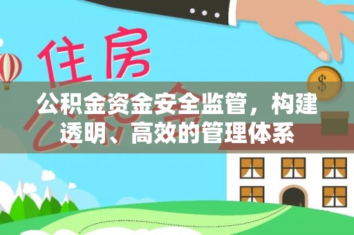 沐川公积金资金安全监管，构建透明、高效的管理体系