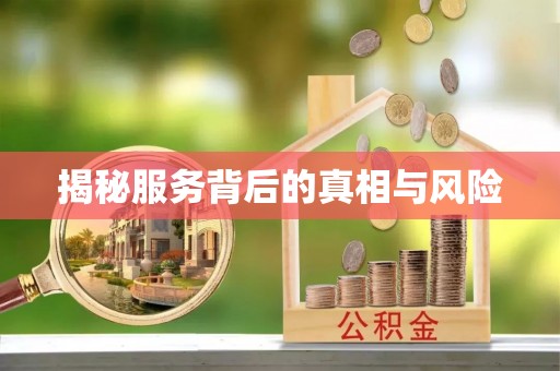 沐川揭秘服务背后的真相与风险