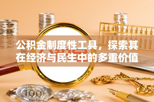 沐川公积金制度性工具，探索其在经济与民生中的多重价值