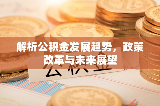 沐川解析公积金发展趋势，政策改革与未来展望