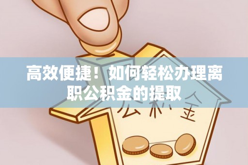沐川高效便捷！如何轻松办理离职公积金的提取