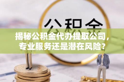 沐川揭秘公积金代办提取公司，专业服务还是潜在风险？