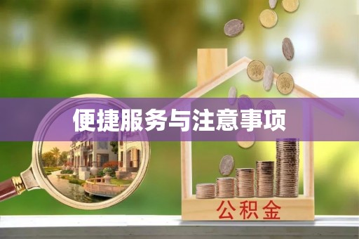 沐川便捷服务与注意事项