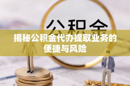 沐川揭秘公积金代办提取业务的便捷与风险